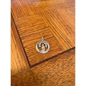 Saint Genesius Guide My Destiny pendant charm